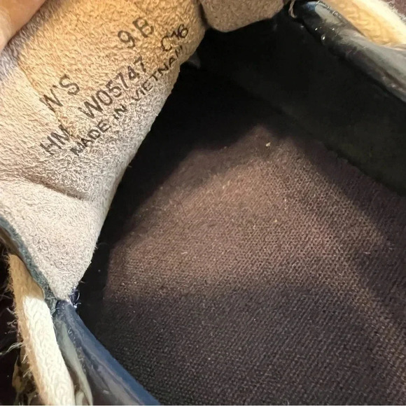 Cole Haan Nantucket Camp Patent Blue Penny Loafers Slip On Shoes Moccasins 9 - Picture 8 of 8